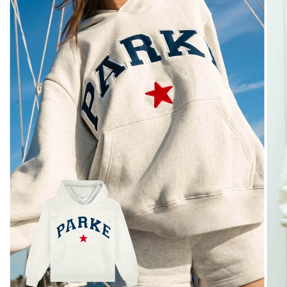 Parke Tops - NWT PARKE Hoody XXL